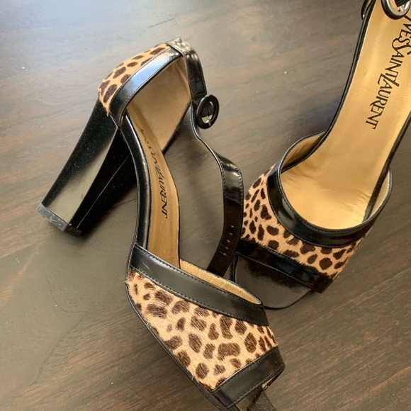 🆕 YSL Cheetah Heels - Picture 5 of 6